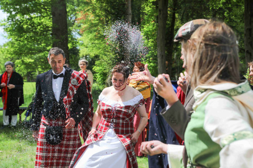 Cérémonie Celtique au cœur de la forêt de Brocéliande entre le Morbihan et L'Ille et Vilaine 