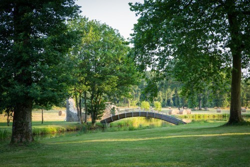 Pont, parc du château