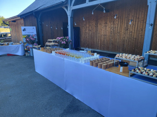 Cocktail de Gala pour un évènement sportif à la salle de réception Léquinais entre Rennes, Vannes et St Malo