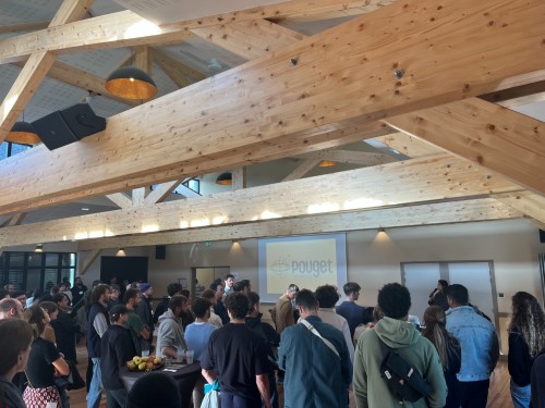 Séminaire dans la salle de l'Orangerie