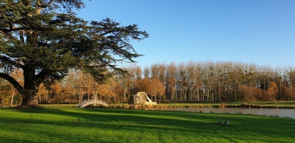 Pont, parc du château