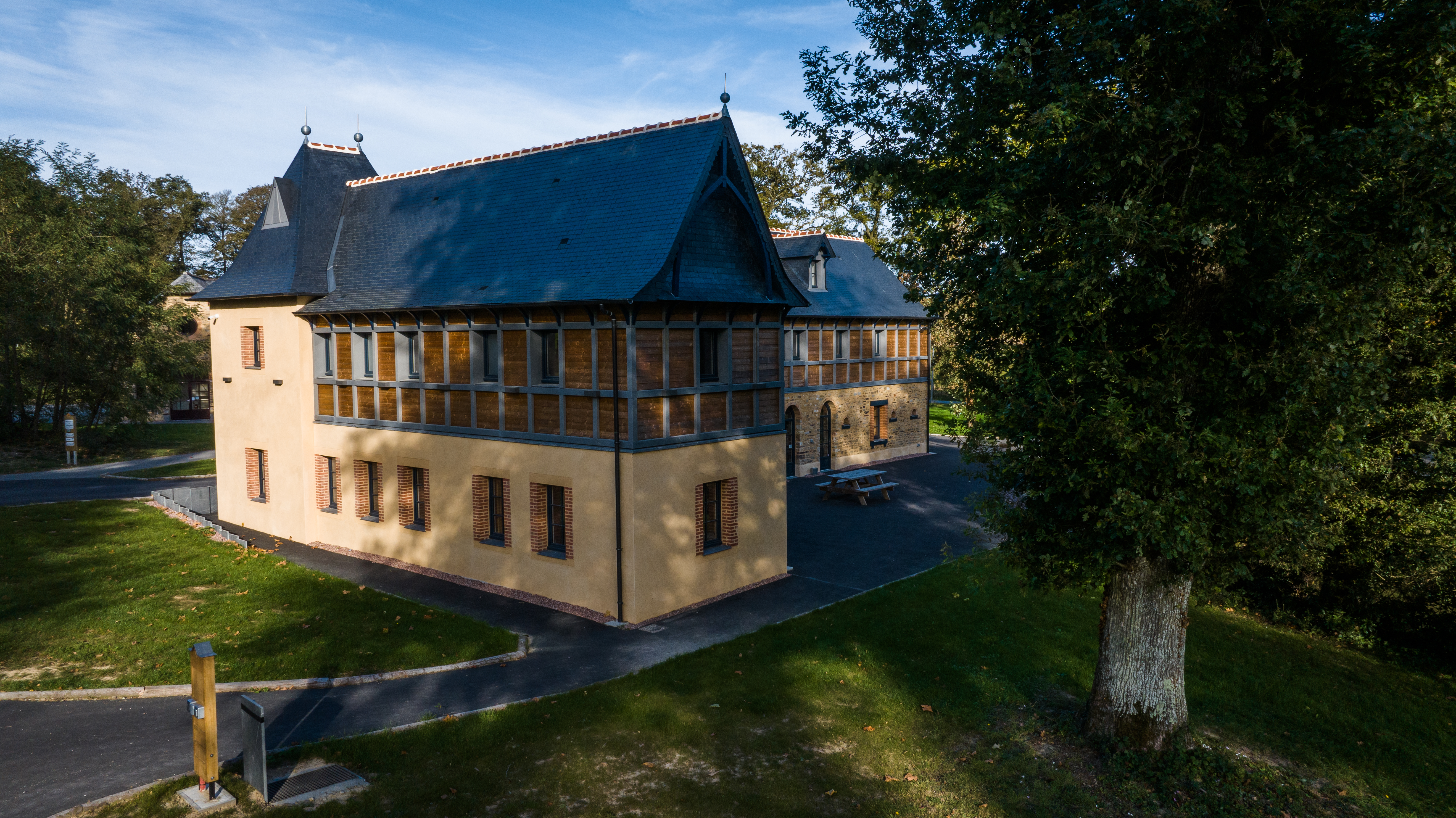 Pavillon des Chasseurs rénové