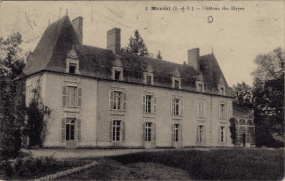 Carte Postale Chateau des Hayes